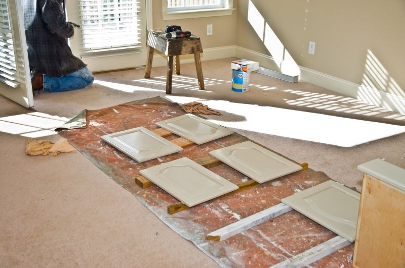 Built In Cabinetry Painting detail