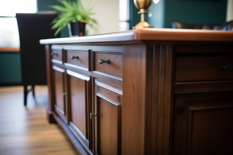 Cabinets Refinishing detail